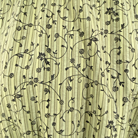 Amish Mennonite Green Cape Dress 3/4 Sleeve Handmade Bust 42" Length 50" - Picture 3 of 7